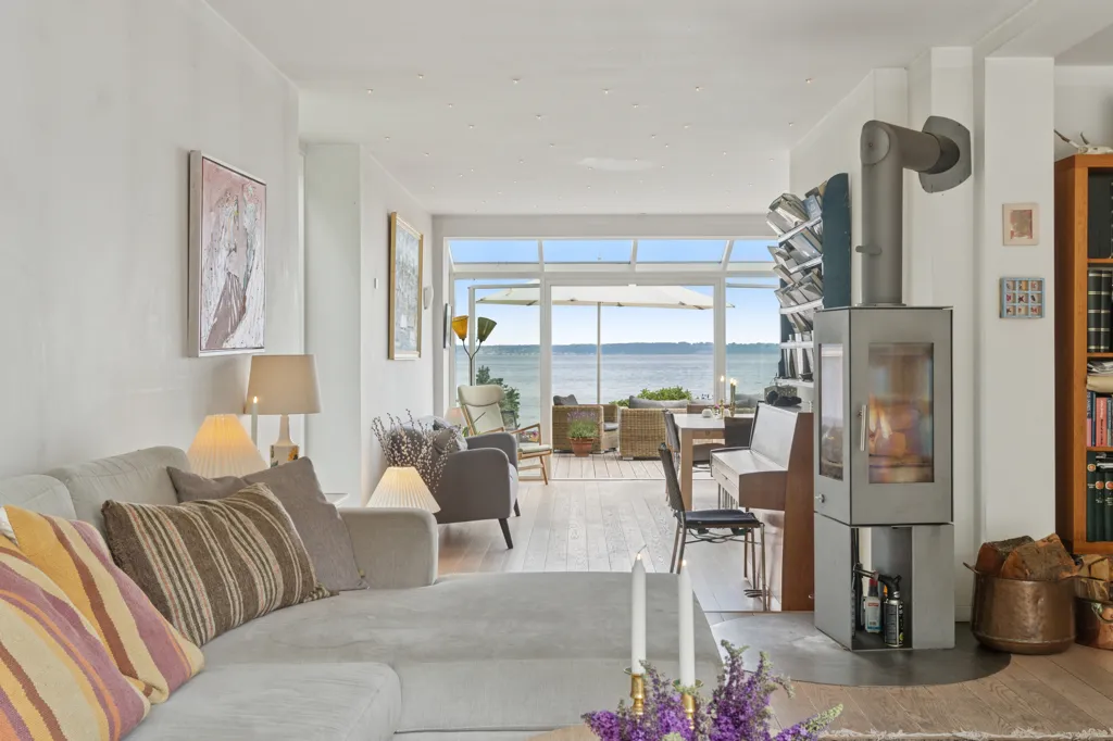 Séjour - Doubled-up Villa with Waterfront in Helsingør