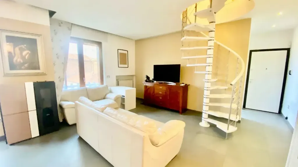 Séjour - Four-Bedroom Apartment with Terraces in Milan