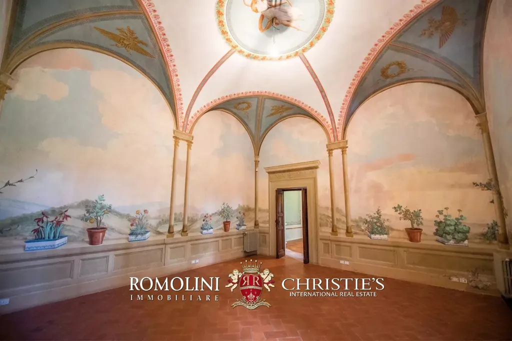 Entrée - Historic Villa with Panoramic Views near Florence