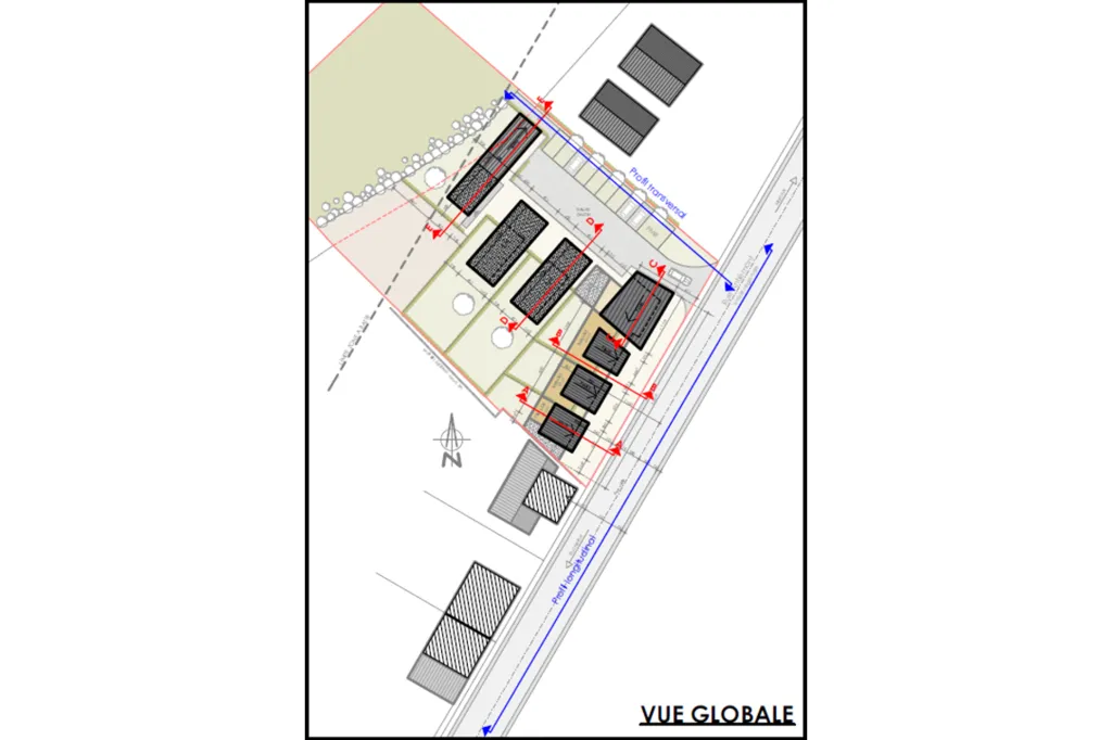Plaan - Mixed-Use Development with Commercial Space in Marche-en-Famenne