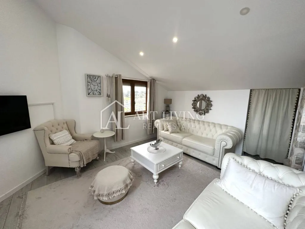 Séjour - Two-Bedroom Apartment with Sea View in Vrsar