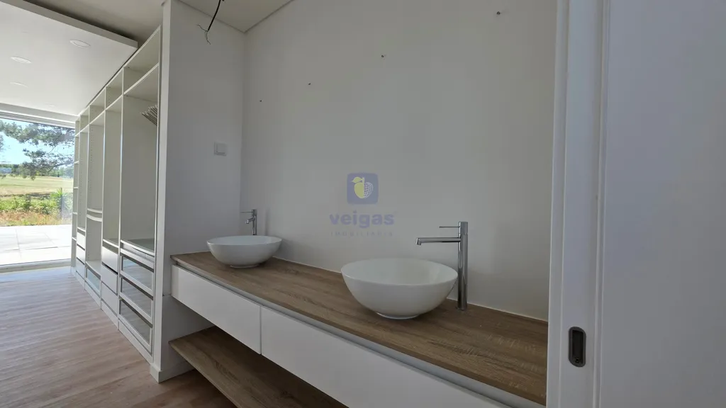 Salles de bain - Independent House with Golf View in Óbidos