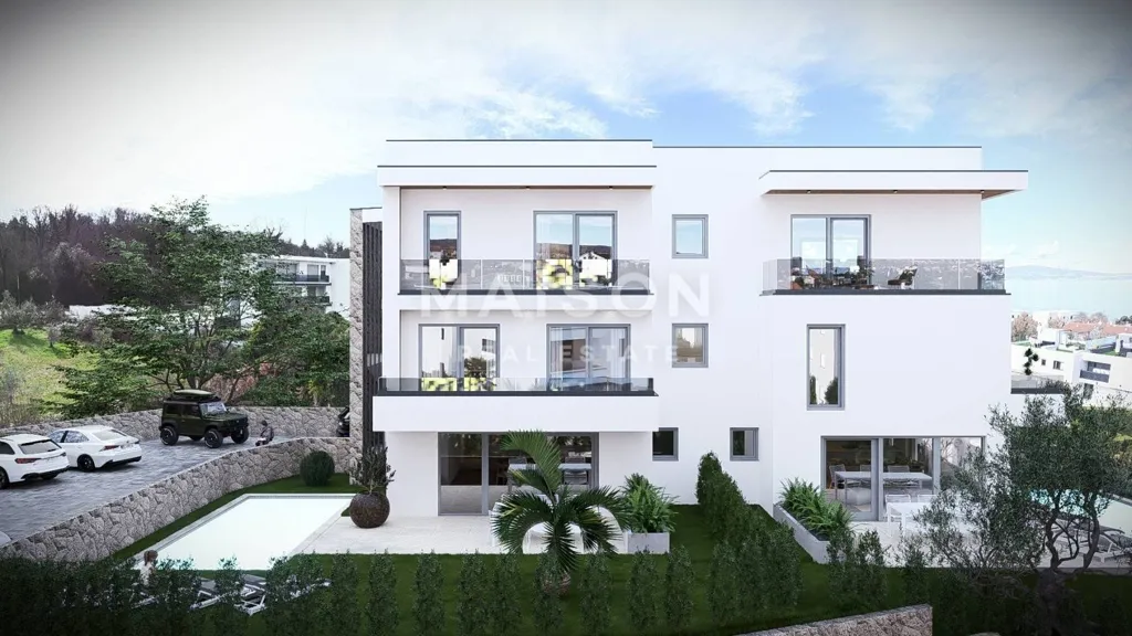Välivaade - Luxury Apartment with Private Pool in Malinska