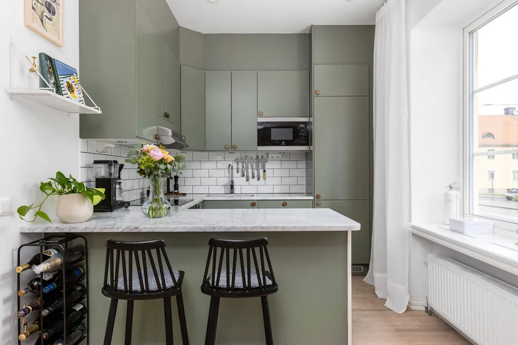 Cucina - Apartment with High Ceilings in Linköping