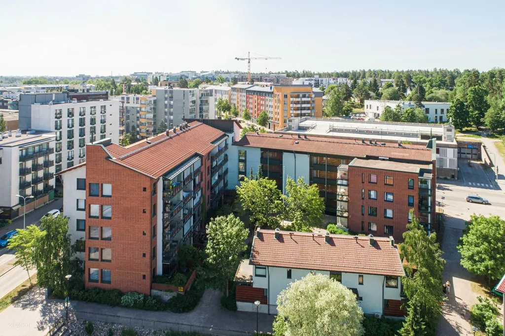 Vista aerea - Bright 1-Bed Flat with Balcony in Leppävaara