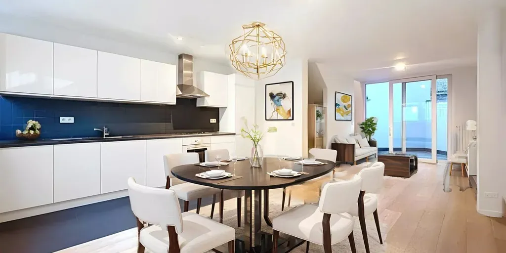 Sala da pranzo - Duplex with Terrace in Etterbeek