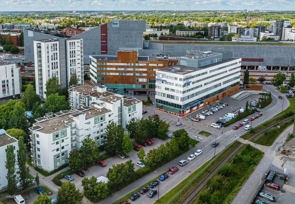 Aerial - Apartment with Balcony in Tikkurila, Vantaa