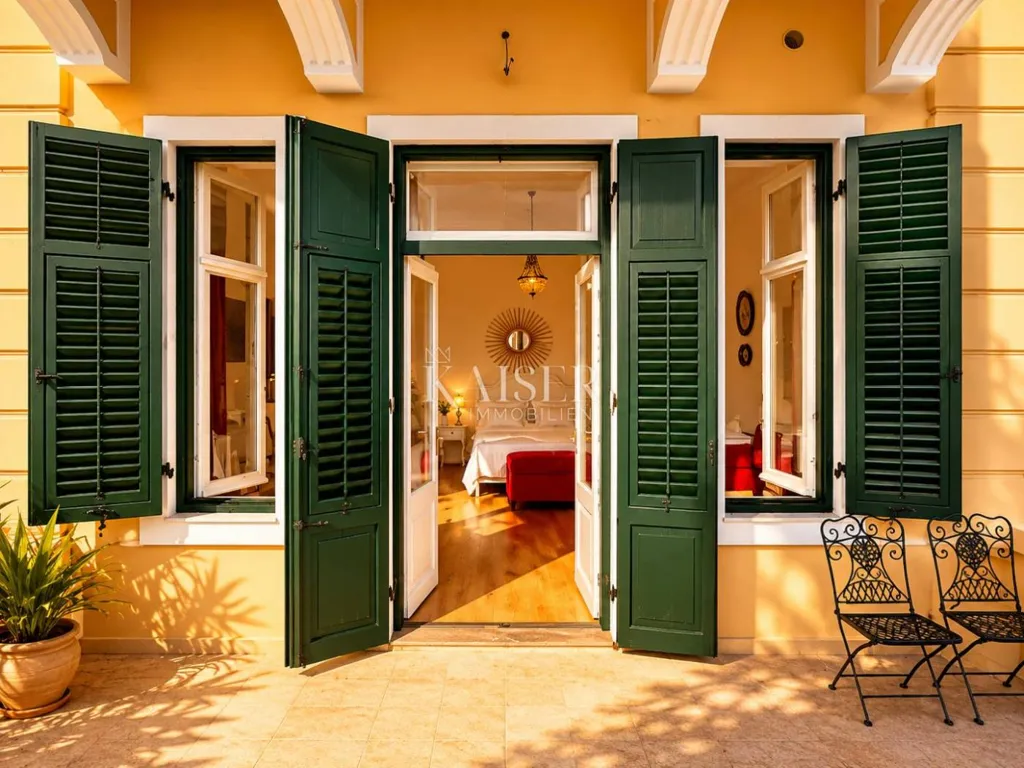 Terrasse - Two Studio Apartments in Historic Villa, Opatija Centre