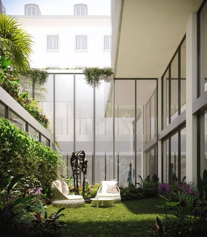 Jardin - Luxury Apartment with Pool in Lisbon Centre