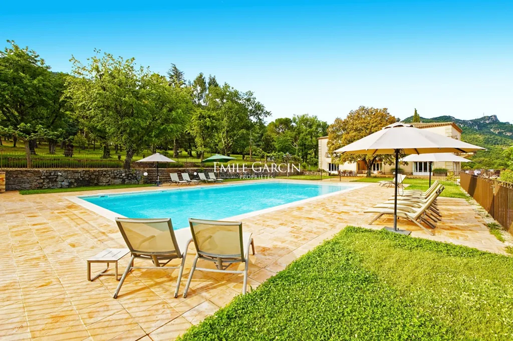 Pool - Luxury Villa with Private Lake in Brignoles