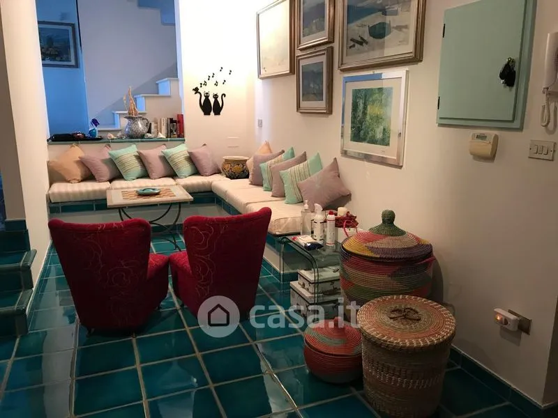 Séjour - Apartment with Terrace and Balcony in Scalea
