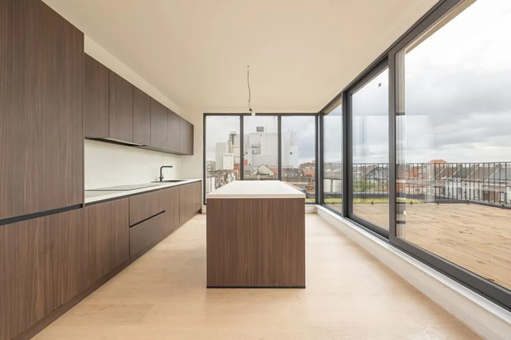 Köök - Penthouse with Terrace in Antwerp