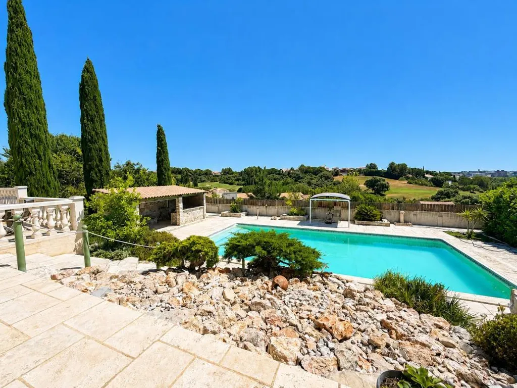 Piscina - Villa with Golf View near Montpellier