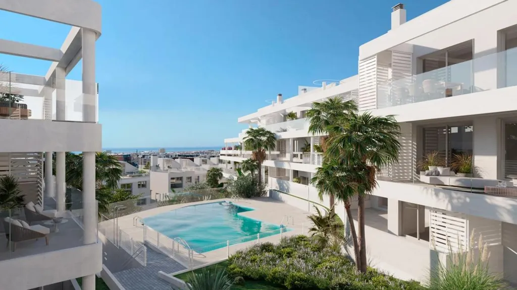 Piscine - Contemporary Apartments with Pool in Estepona