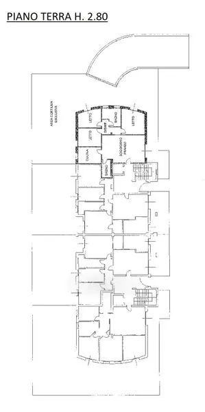 Plan - Duplex Apartment with Private Garden in Modena