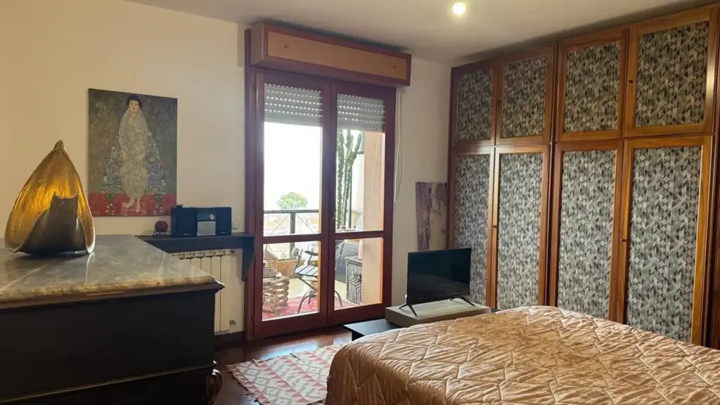 Camere da letto - Multi-Level Apartment with Terrace in Messina