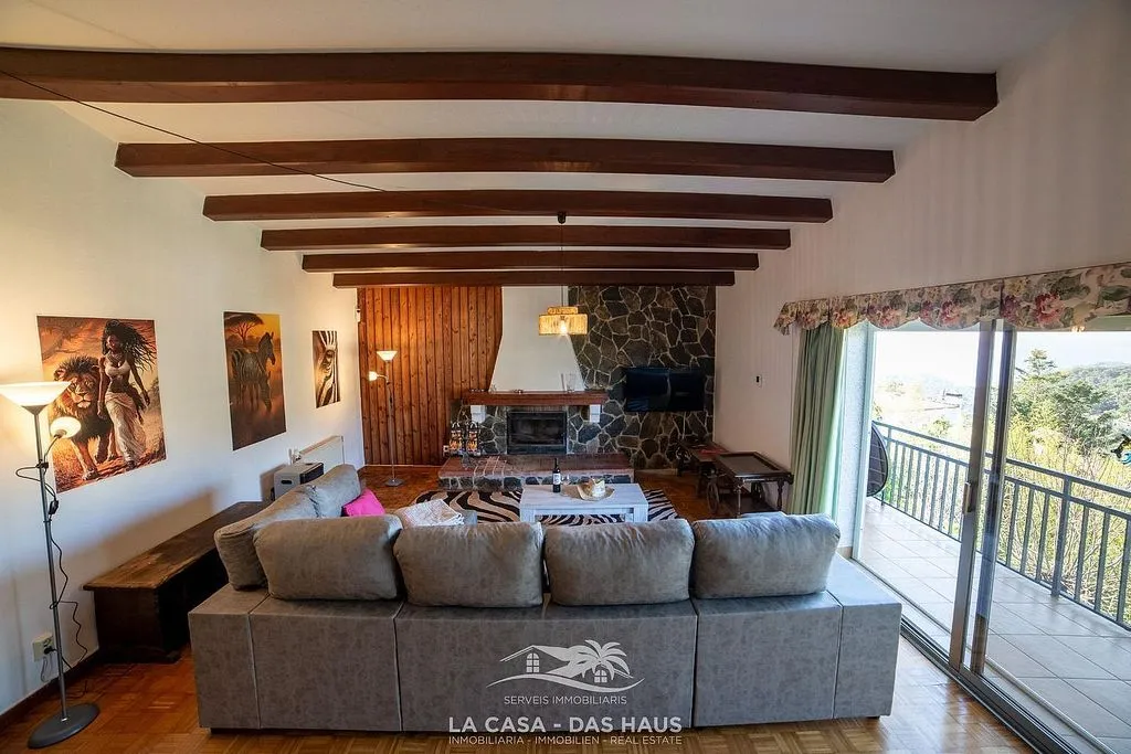 Séjour - Chalet with Sea View and Pool in Serra Brava