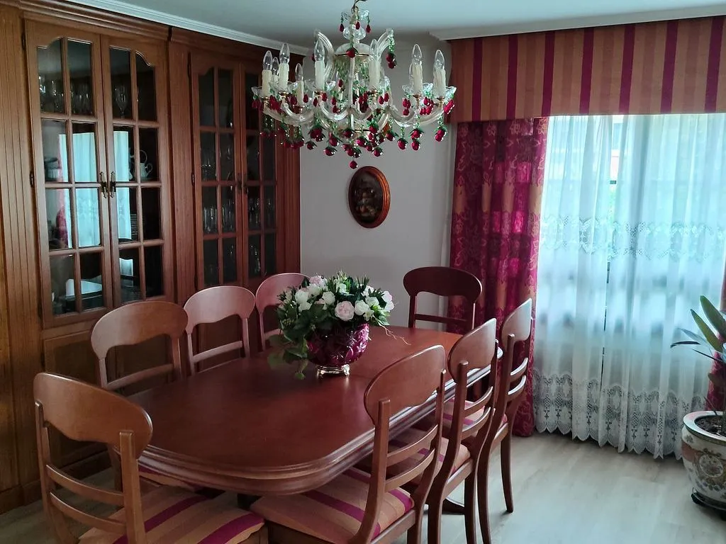 Salle à manger - Chalet with Pool and Garden in O Carballo
