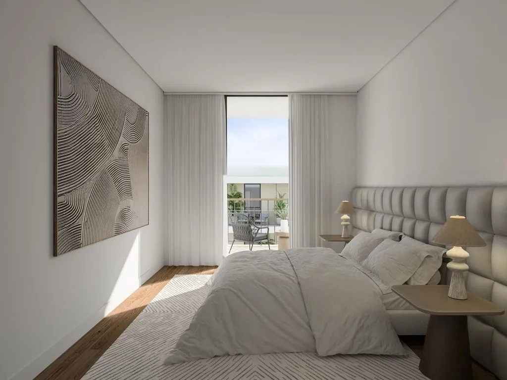 Bedrooms - Luxury Penthouse with Pool in Oeiras