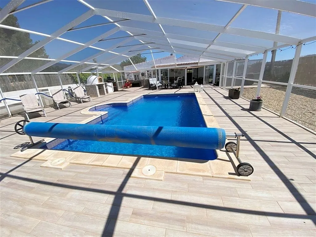 Piscine - Modern Chalet with Pool and Terrace in Huércal-Overa