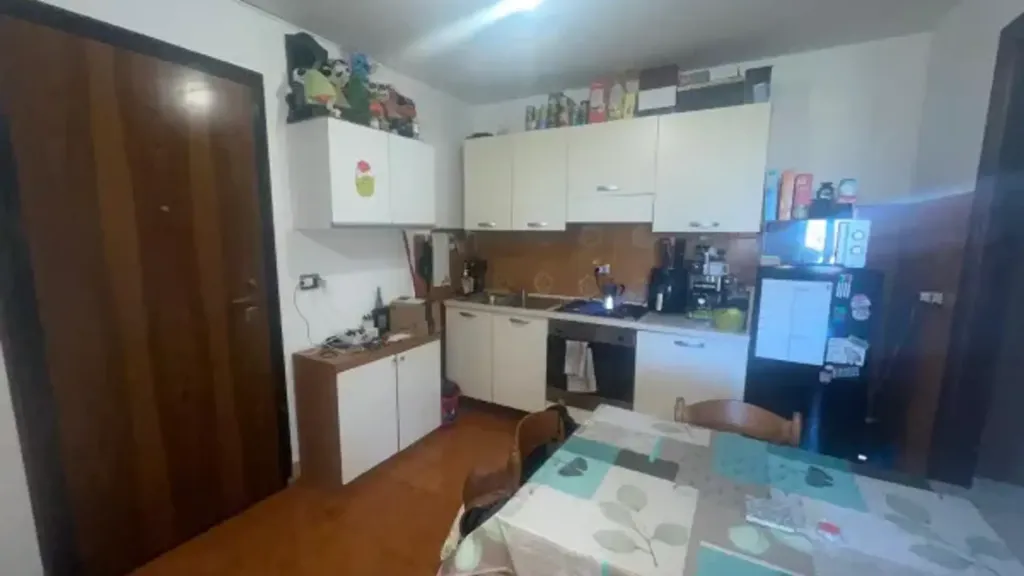Cuisine - Semi-Furnished Studio with Garden in Serramazzoni