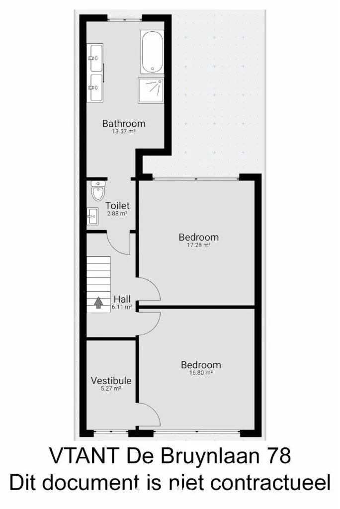 Plan - Maison avec Garage et Véranda à Wilrijk