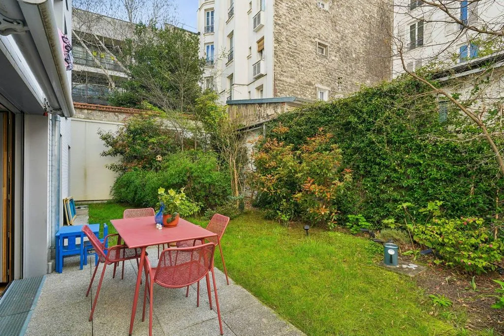 Jardin - Appartement Luxe avec Jardin Privé à Paris