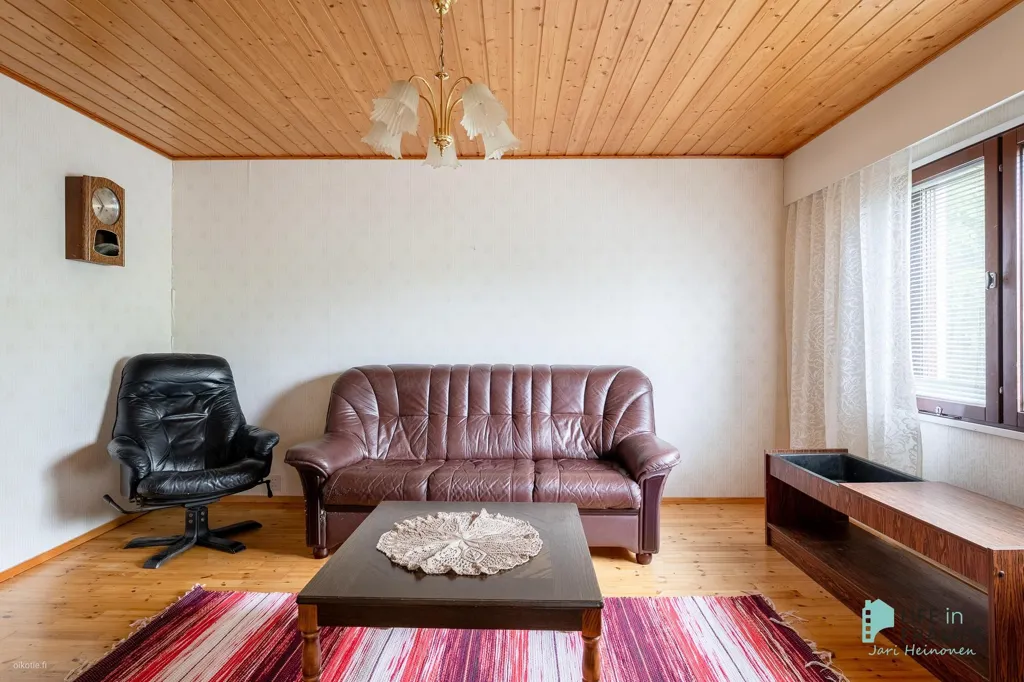 Séjour - Detached House with Sauna on Large Plot in Sastamala