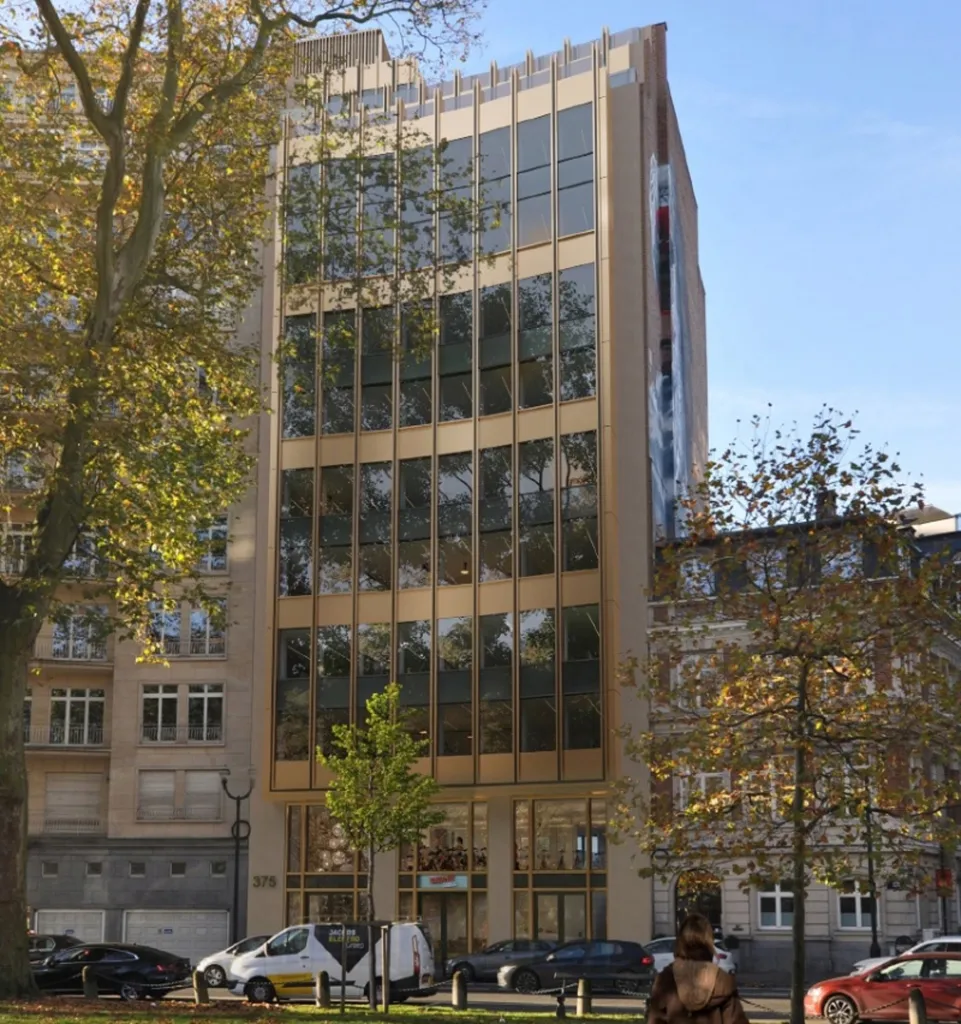 Extérieur - Bureau Iconique avec Terrasses à Louizalaan, Bruxelles