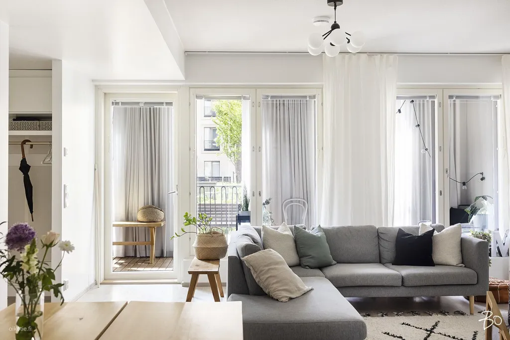 Elutuba - Apartment with Sea View in Sompasaari, Helsinki