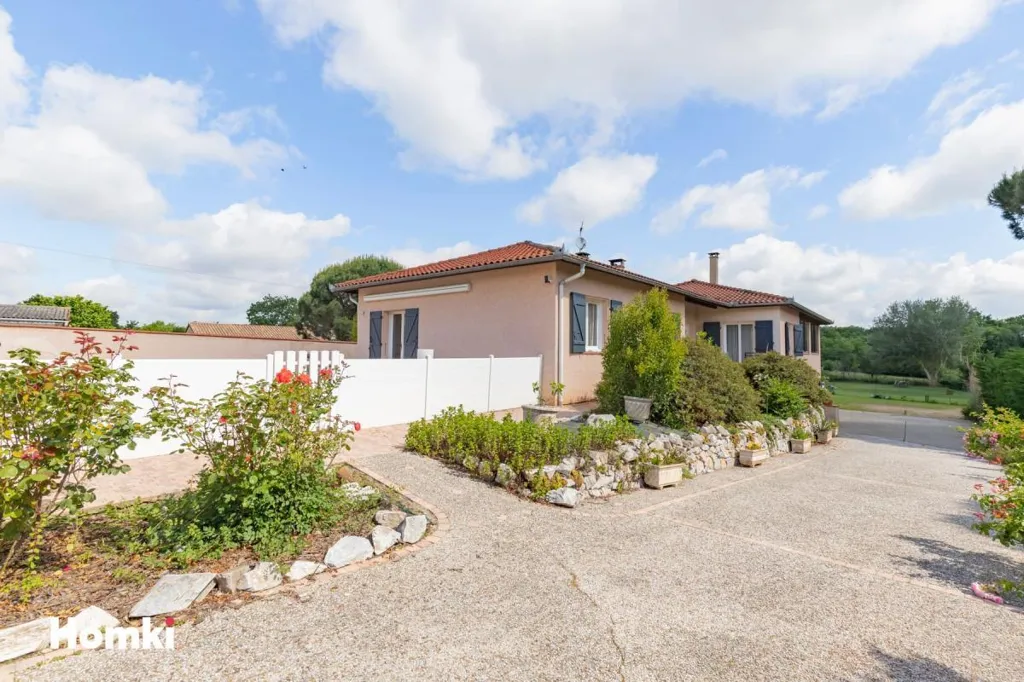 Extérieur - Maison avec Piscine et Jardin à Bruguières