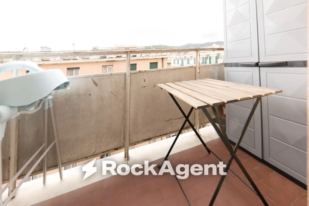 Balcony - Penthouse Apartment with Balcony in Genoa