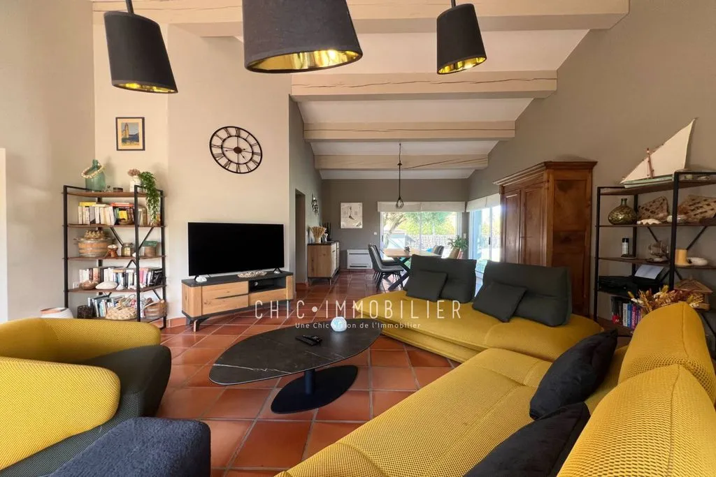 Séjour - Villa Luxueuse avec Vue Montagne à Argelès-sur-Mer