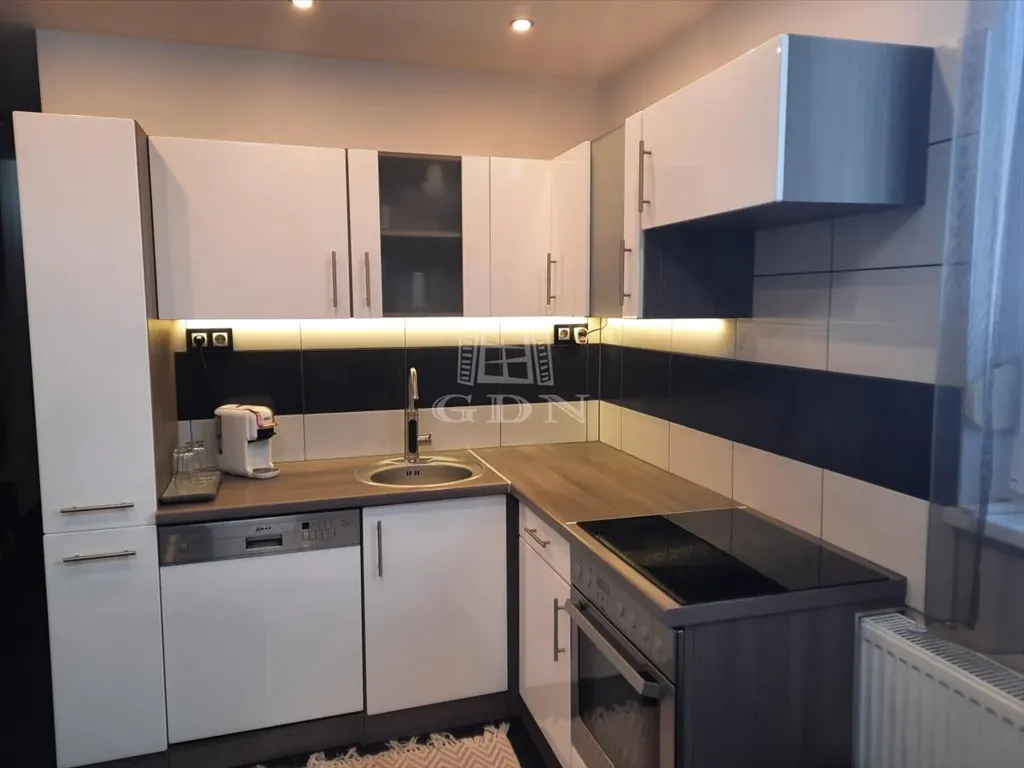 Köök - Renovated Apartment with Balcony in Kecskemét