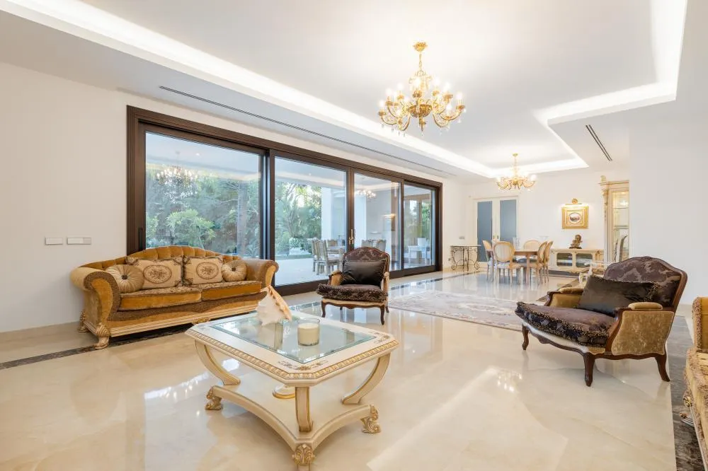 Séjour - Detached Villa with Pool in Marbella's Casco Antiguo