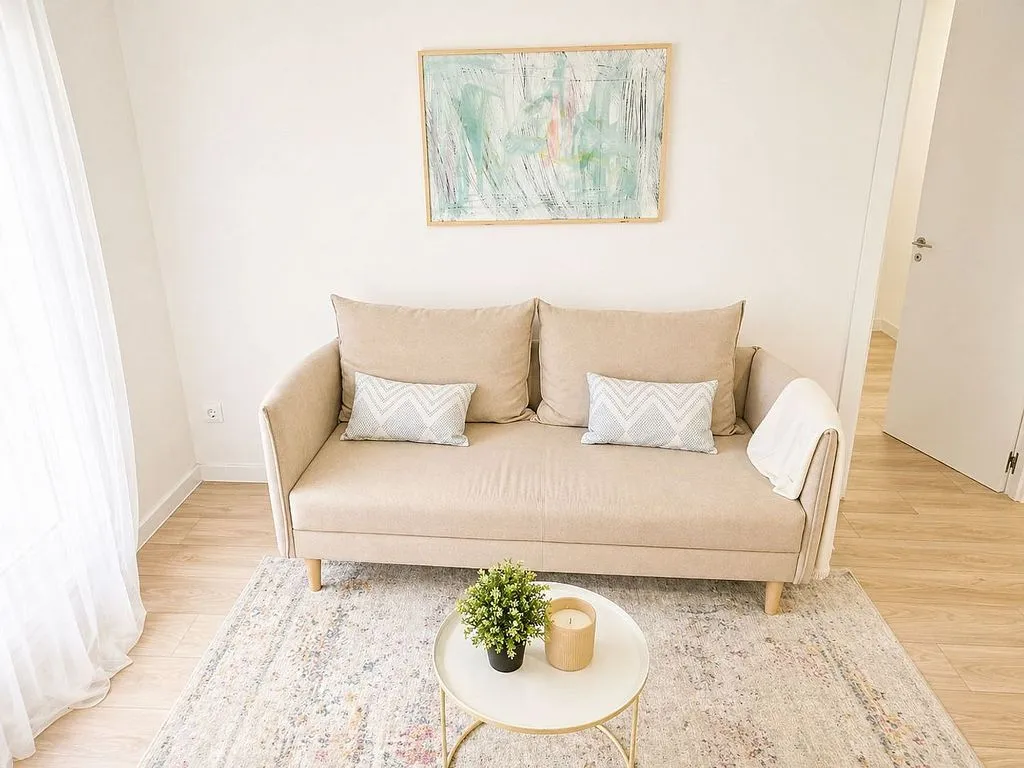 Séjour - New Flat with Elevator in Planetario Street