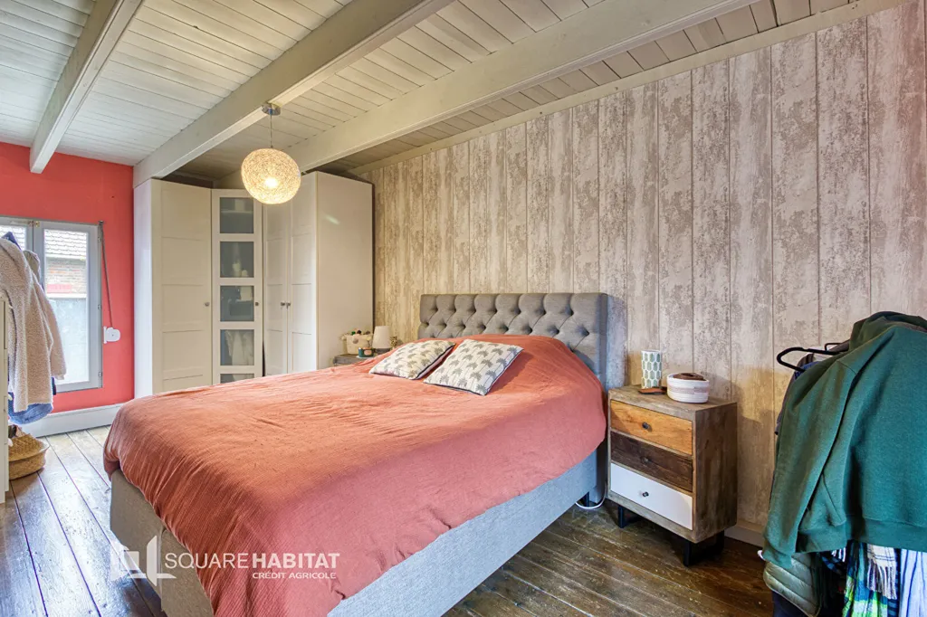 Chambres - Ensemble Immobilier Fermette avec Gîte à Andres