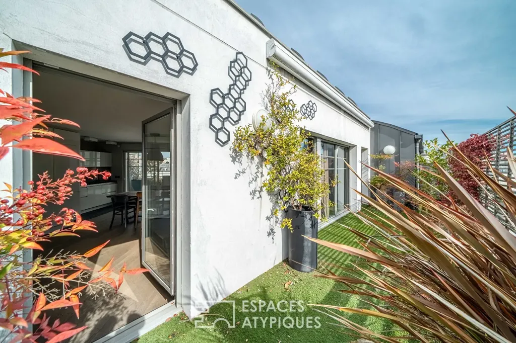 Aed - Contemporary Duplex with Terraces in Paris
