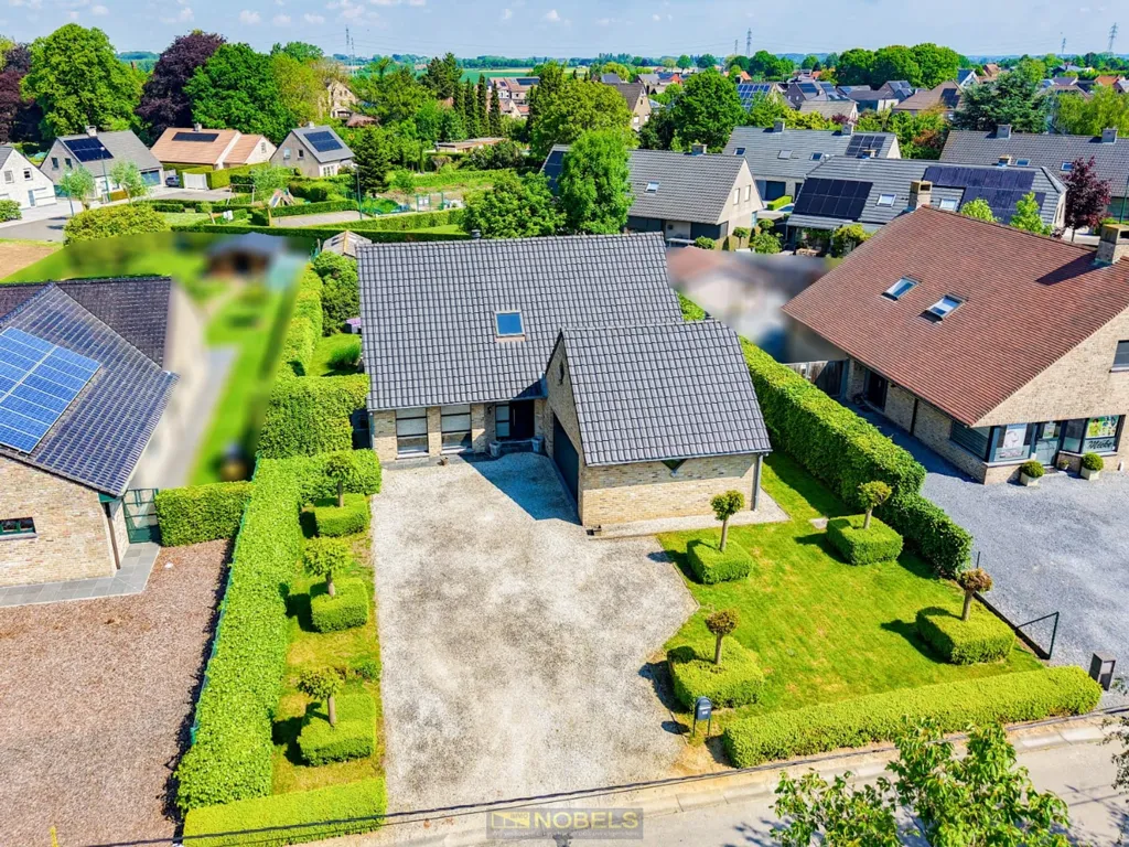 Õhuvaade - Instapklare Villa with Garage in Wortegem