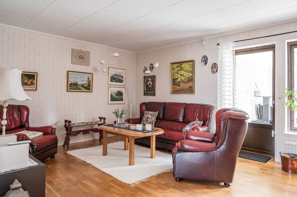 Soggiorno - Semi-detached Villa with Garden in Herrljunga