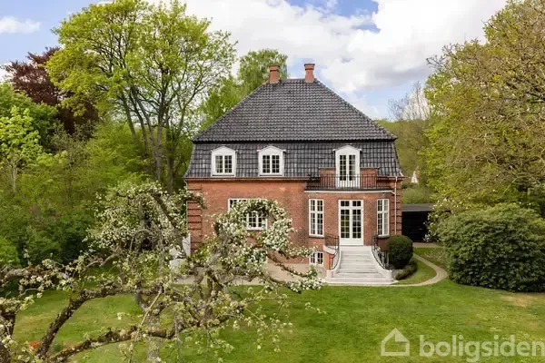 Õhuvaade - Villa with Garden near Vejlesø, Holte