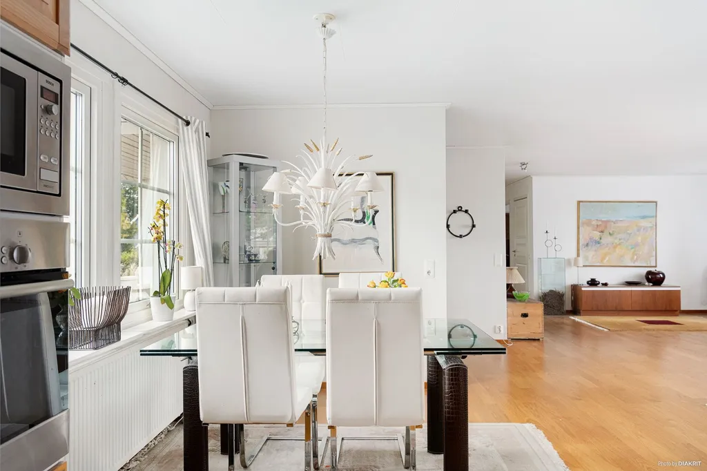 Söögituba - 1-Storey Villa with Pool in Mjöhult