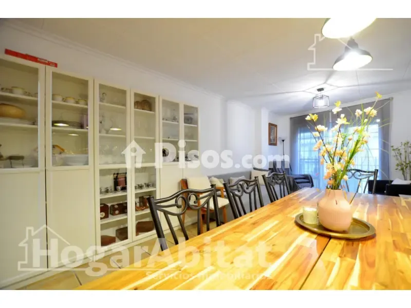 Dining Room - Spacious House with Terrace near Cullera Beach