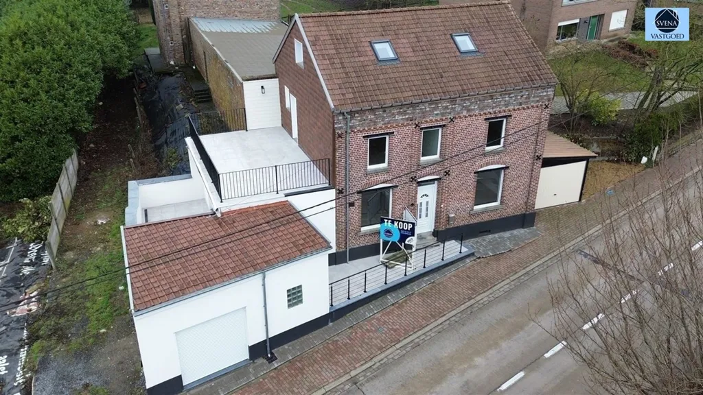 Vue aérienne - Maison Rénovée avec Terrasse à Geraardsbergen