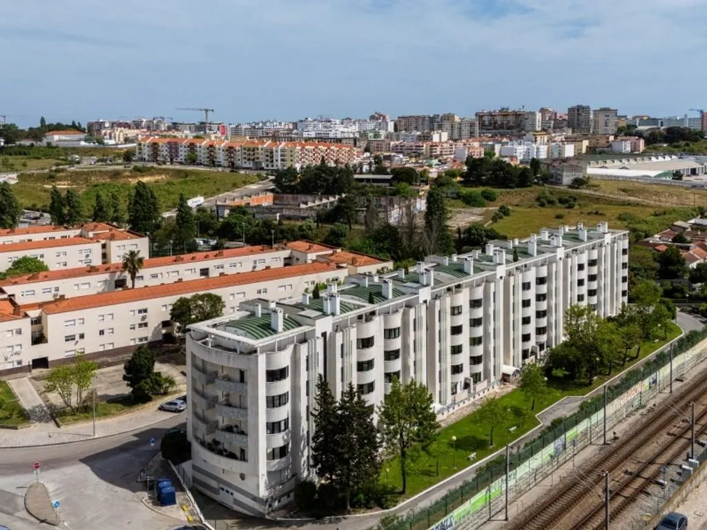 Vue aérienne - Luxury Flat with Balcony in Azeda, Setúbal