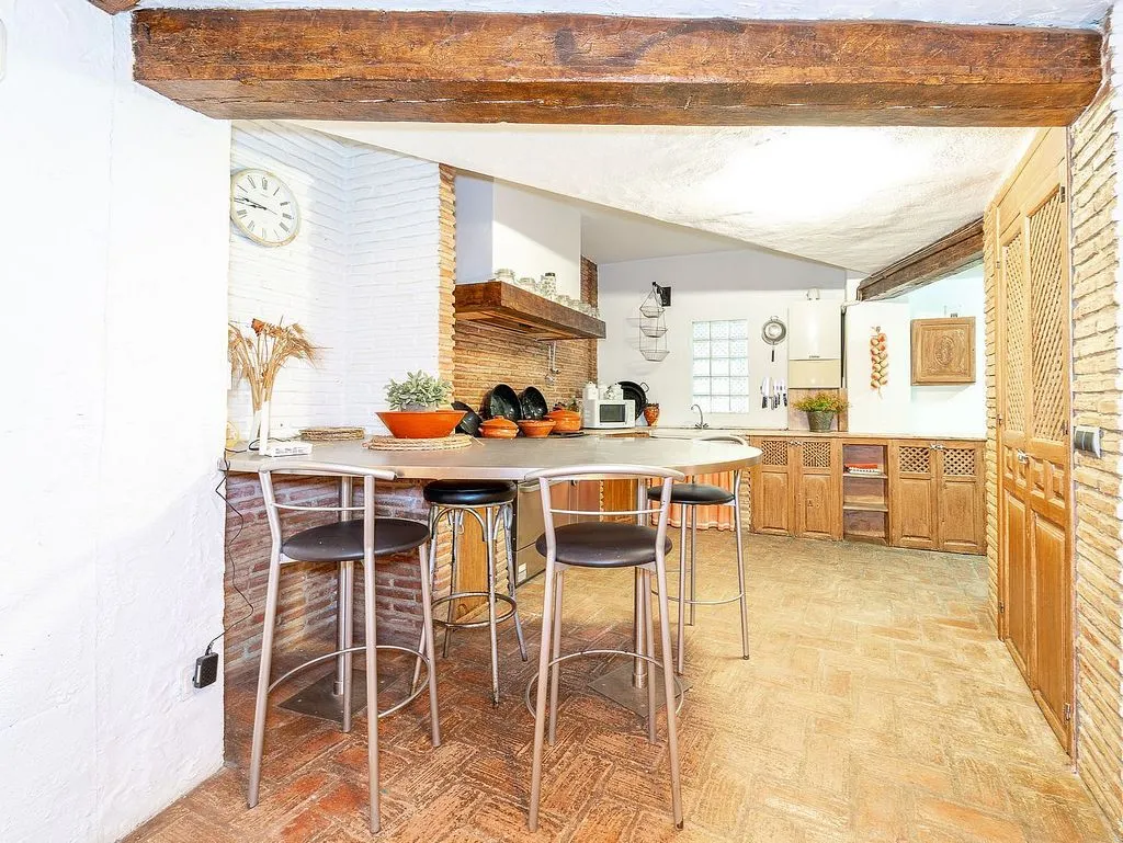 Kitchen - Apartment with Pool and Terrace in Cabo Pino