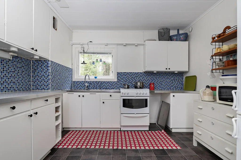 Cuisine - Holiday Home with Sea View in Kittjavan