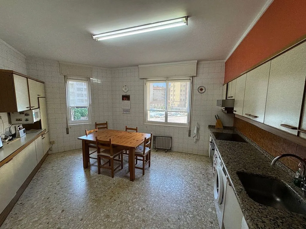 Köök - Spacious Flat with Terrace in Hondarribia