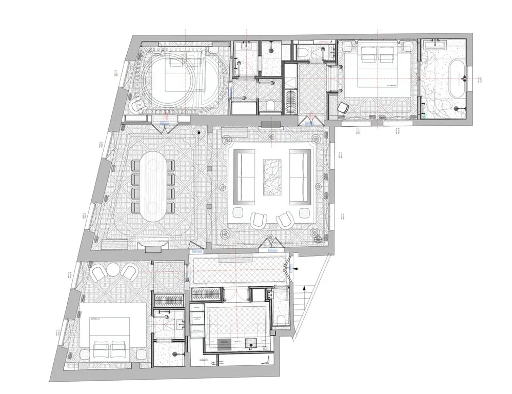 Plaan - Luxury Flat with Triple Arcade in Saint-Germain, Paris