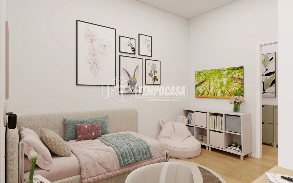 Camere da letto - Three-Bedroom Apartment in Historic Building, Milan
